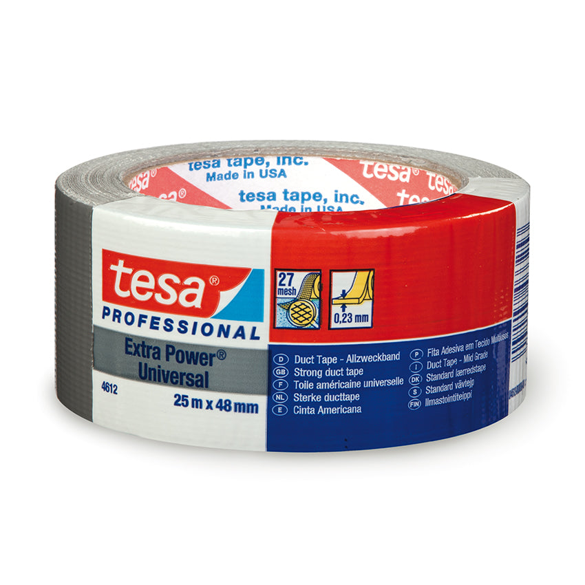 Tesa® Cinta Multiuso, Gris 48mm. x 25mts.