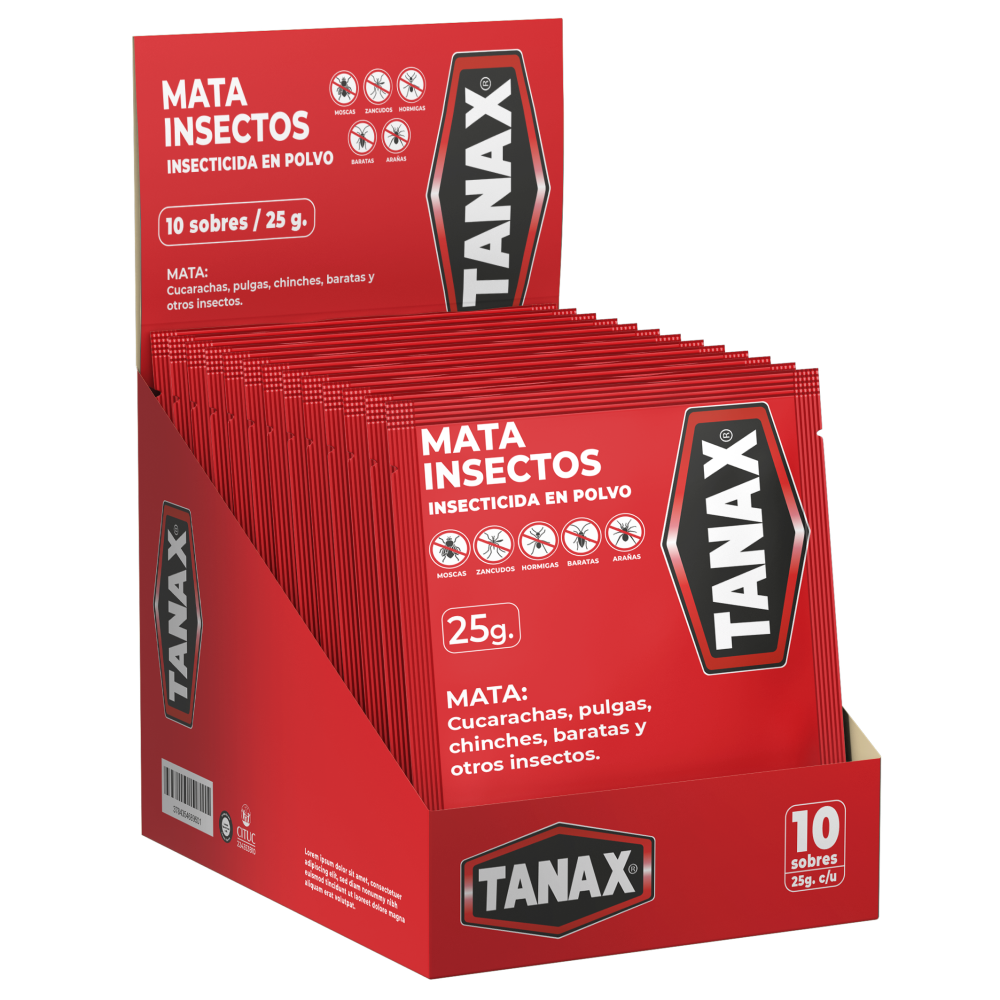 Tanax® Mata Insectos Polvo 25 gr.