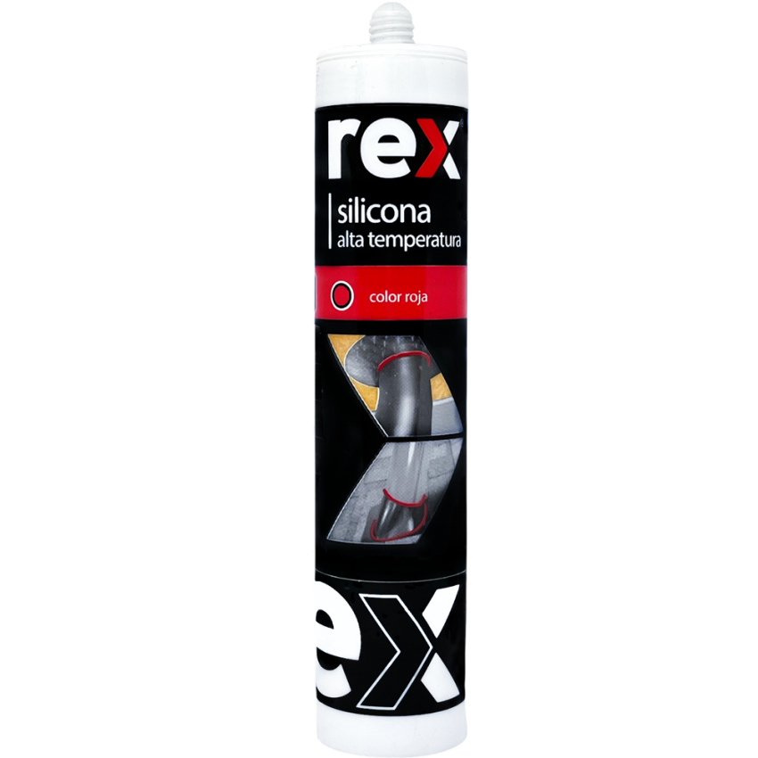 Rex® SILICONA ALTA TEMPERATURA 300ML