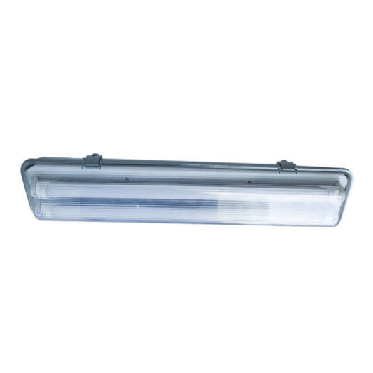 MEGABRIGHT® Hermético Estanco 2 Tubos Led 9w