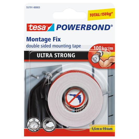Tesa® Cinta Doble Faz Ultra Fuerte