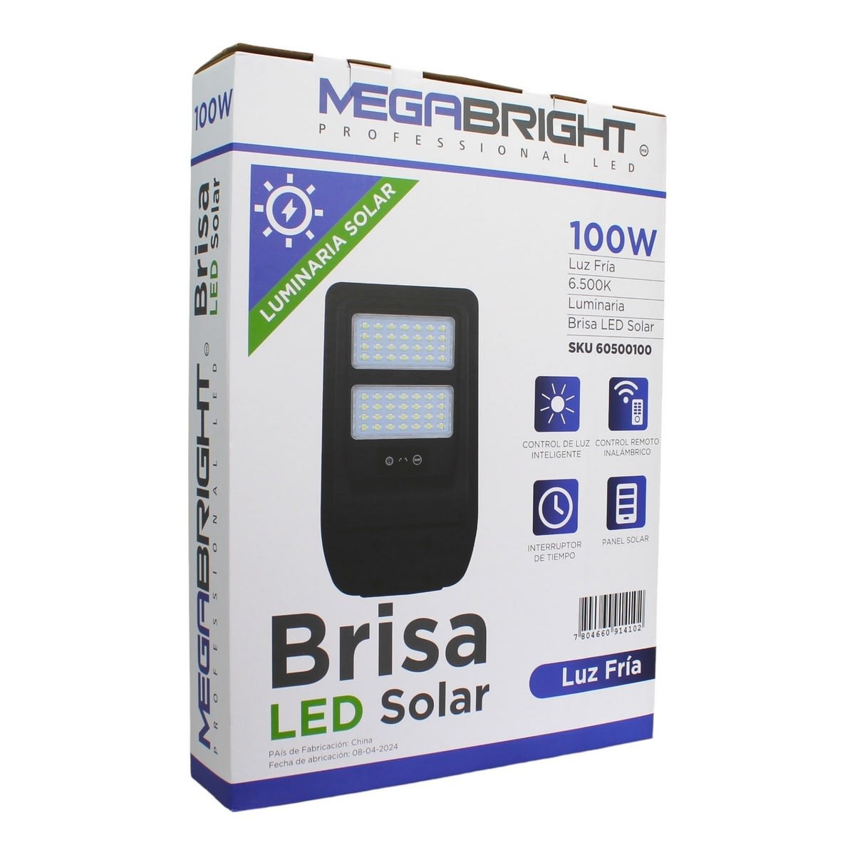 MEGABRIGHT® Luminaria Brisa Solar 100w