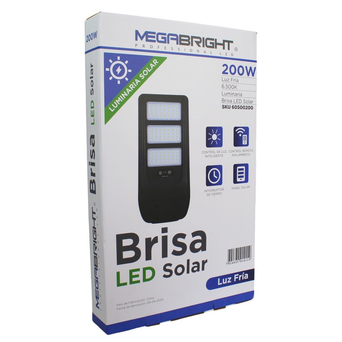 MEGABRIGHT® Luminaria Brisa Solar 200w