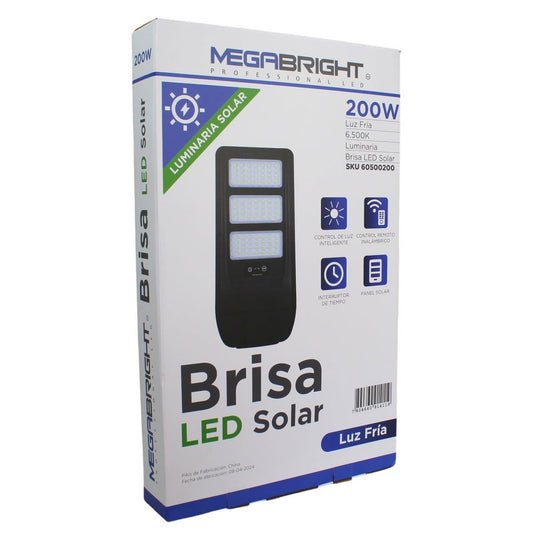 MEGABRIGHT® Luminaria Brisa Solar 200w