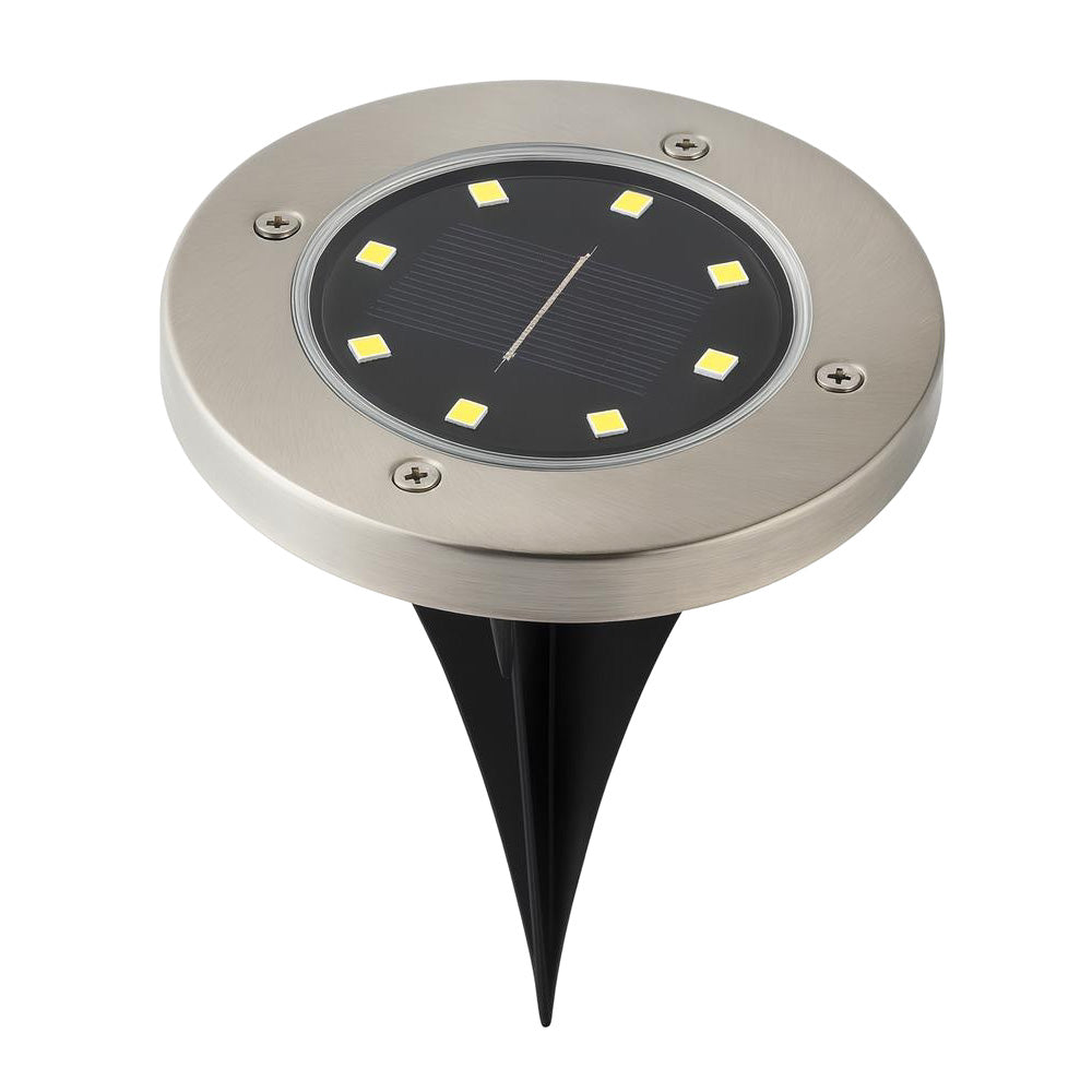 MEGABRIGHT® Estaca Solar Led 2 unidades round floor