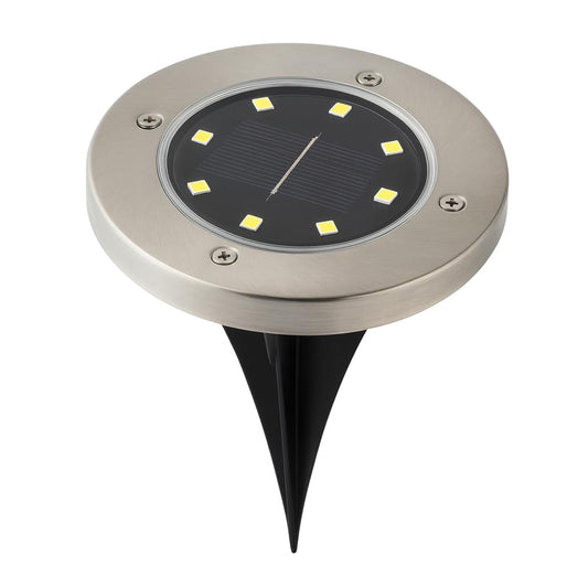 MEGABRIGHT® Estaca Solar Led 2 unidades round floor