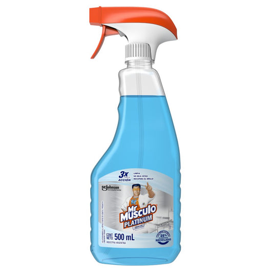 MR. MUSCULO® VIDRIO Y MULTIUSO GATILLO 500ML