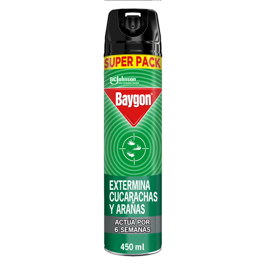 BAYGON® Cucarachas y Arañas 450ML