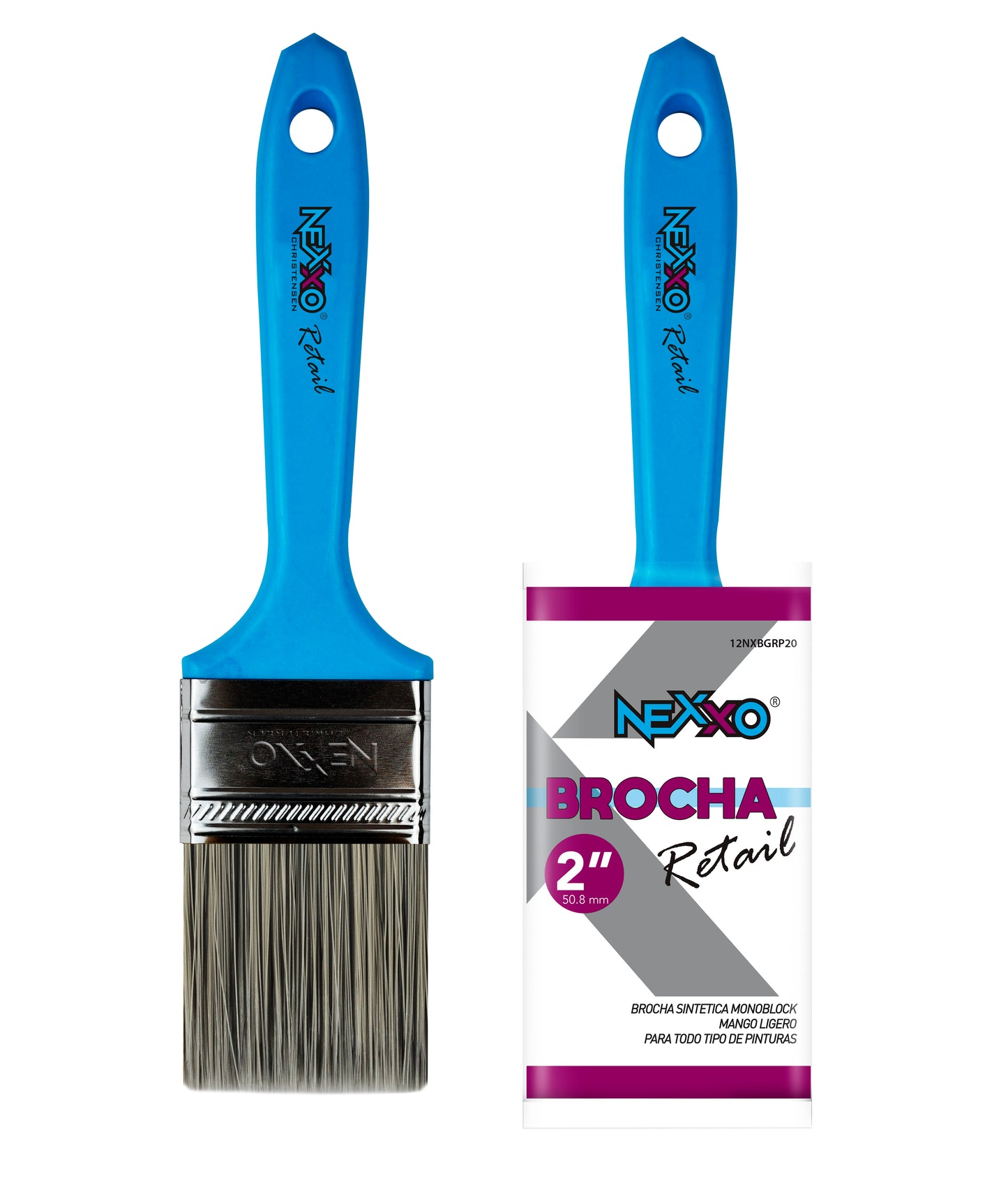 Nexxo® Brocha Monoblock 2"