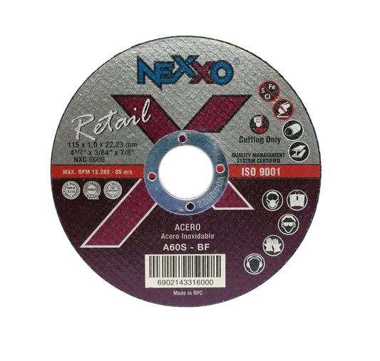 NEXXO® Disco Corte Retail 4 1/2"