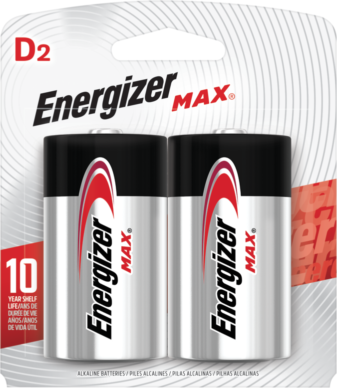 ENERGIZER® Pilas D Max x 2