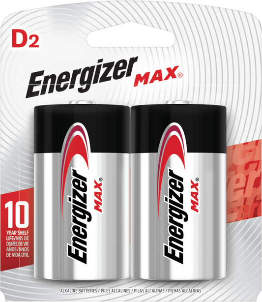 ENERGIZER® Pilas D Max x 2