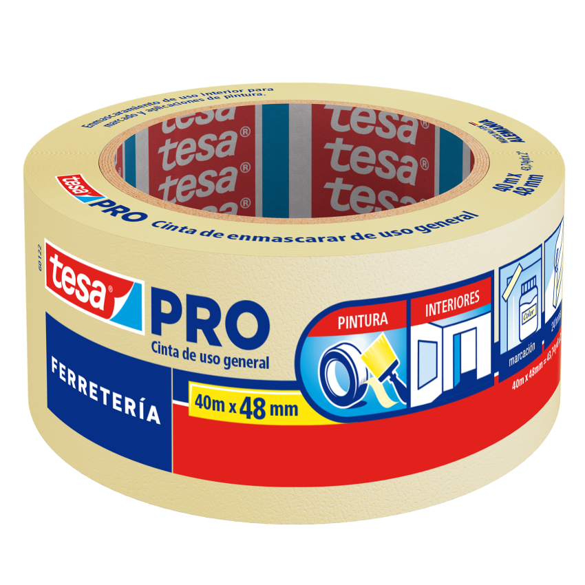 Tesa® Cinta de Enmascarar 48mm. x 40mts.