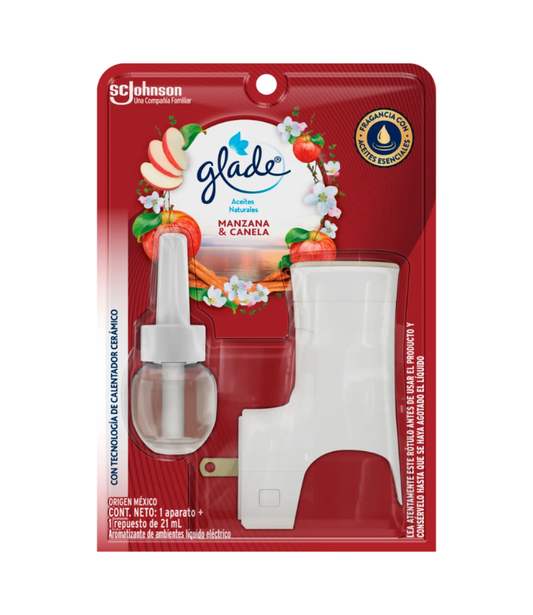 GLADE® Aceites Naturales Manzana Canela Aparato