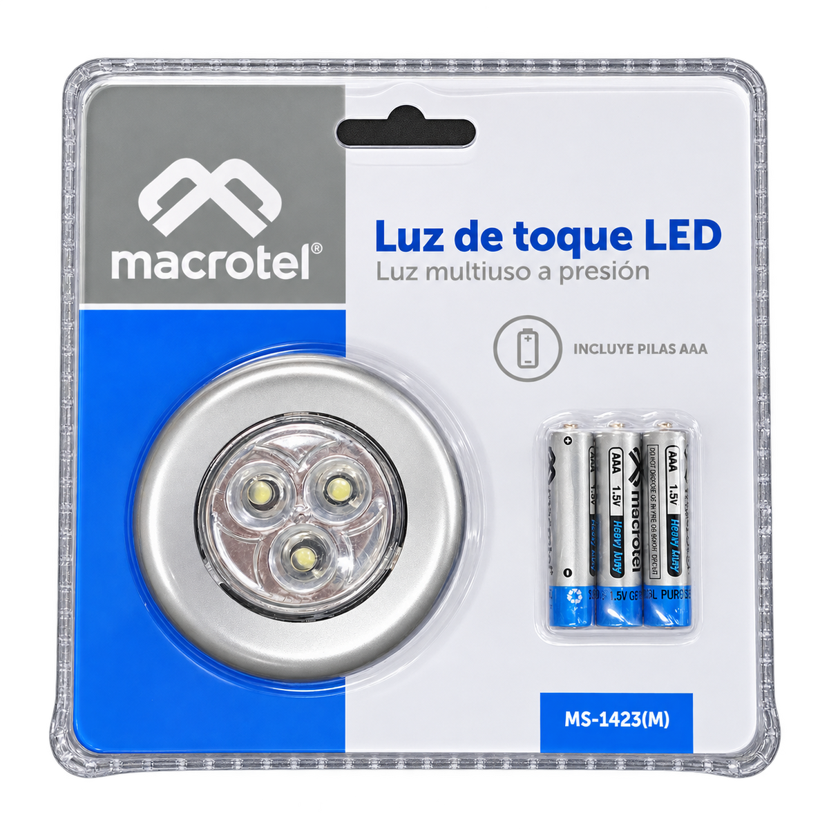 Macrotel® Luz De Toque (Incluye Pilas)