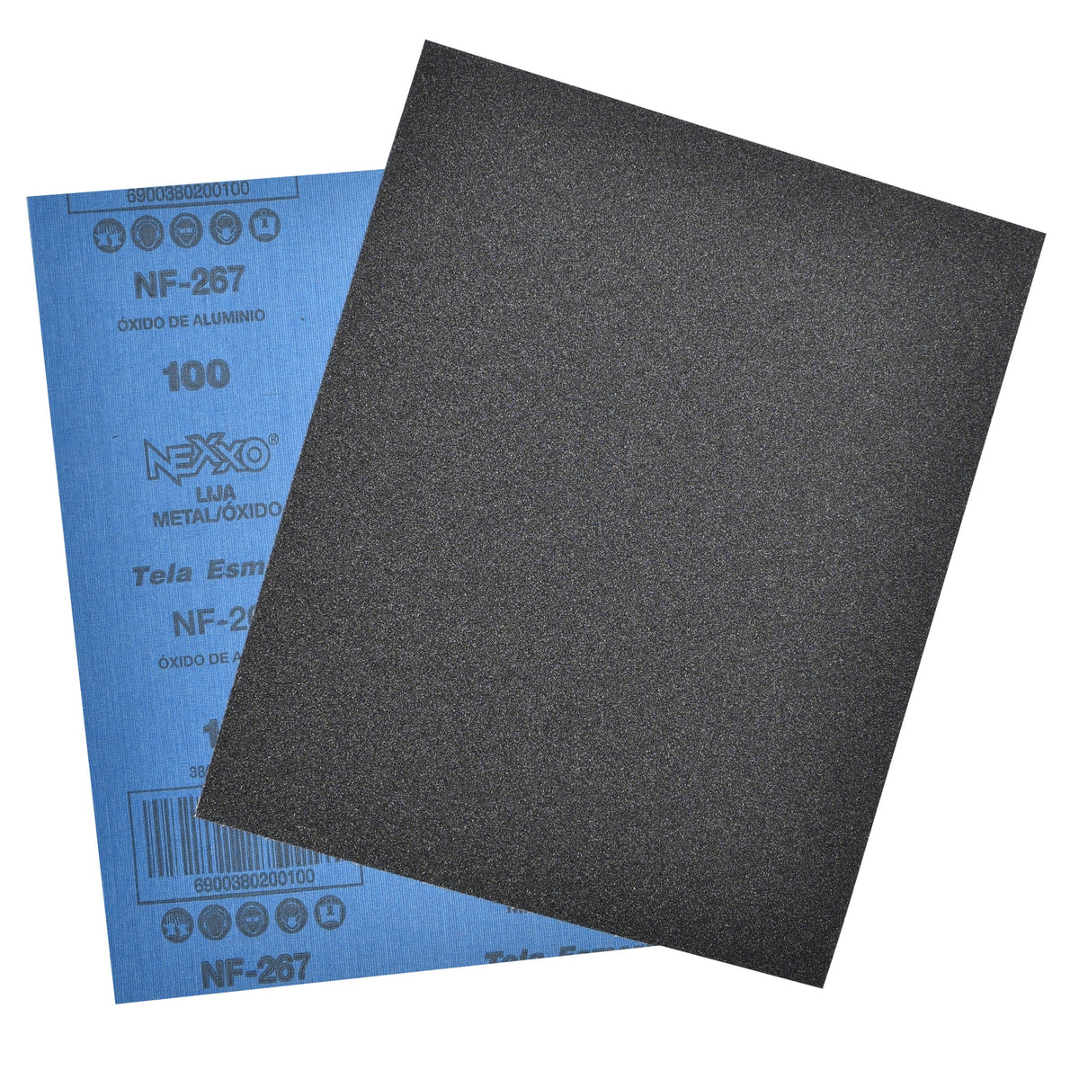 NEXXO® Lija Fierro Grano 80 (50 unid)