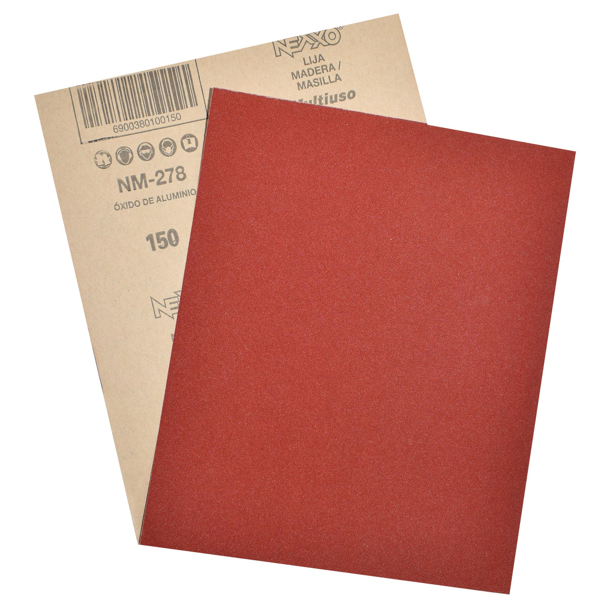 NEXXO® Lija Madera Grano 80 (50 unid)