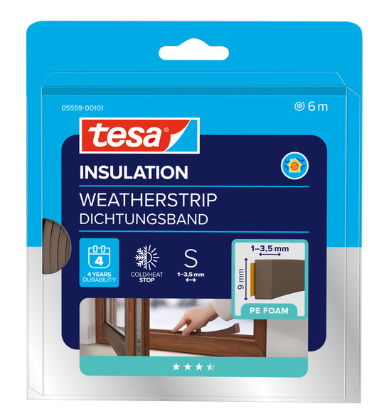 TESA® Burlete Ventana Café